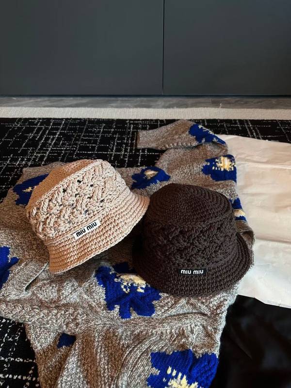 Miu Miu Hat MUH00211-1 Miu Miu Hat MUH00211-1